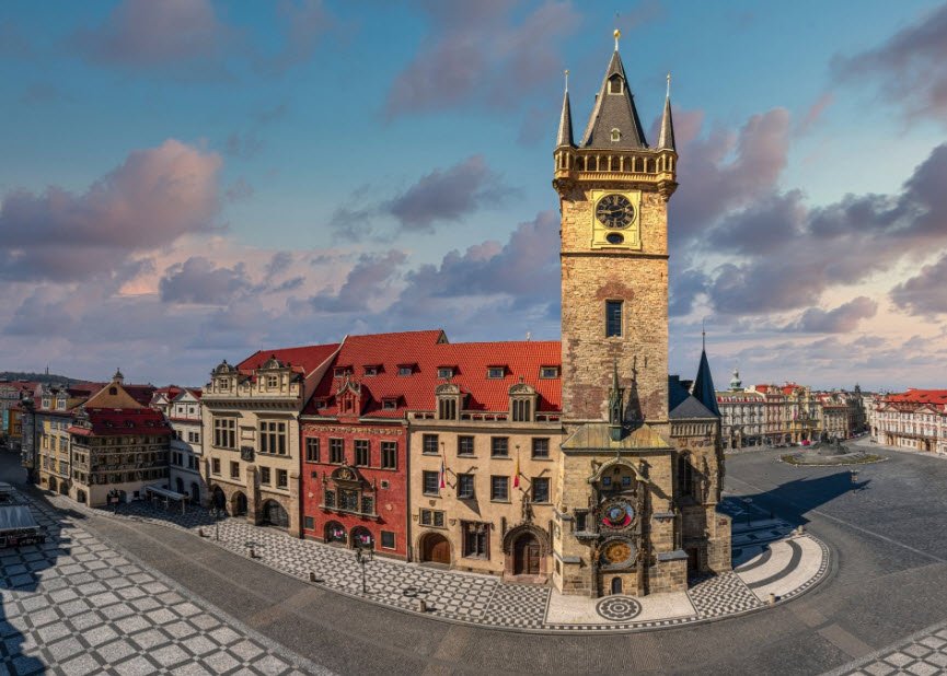 Old Town Square (Staroměstské náměstí), Prague, Czech Republic (Czechia)